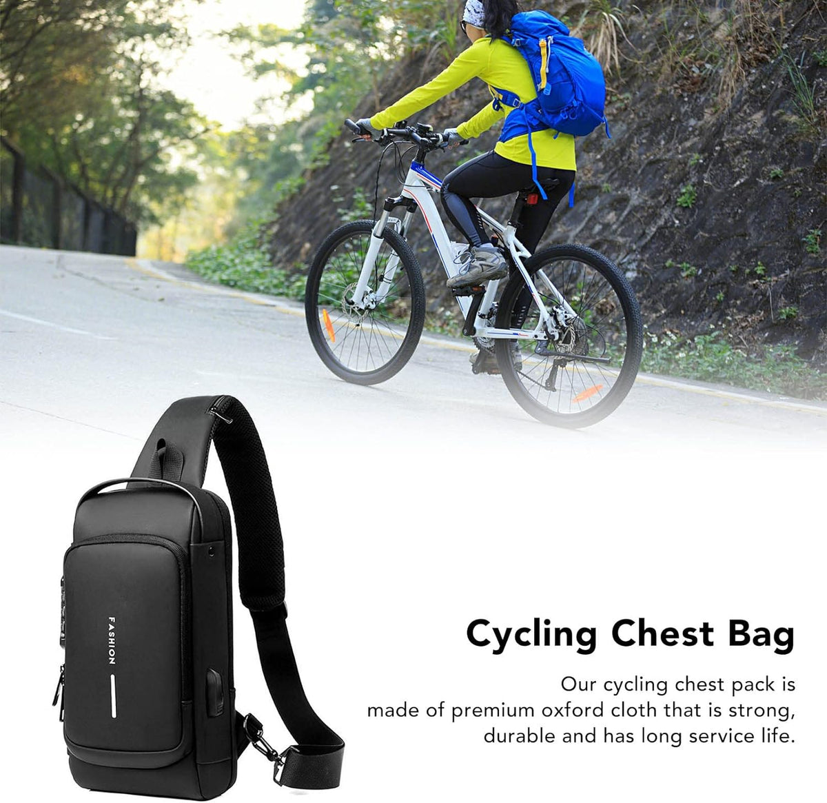 Emirate Traders™ Hot Selling 2024 Water Proof and Smart Lock Fashion Bag High Quality Product