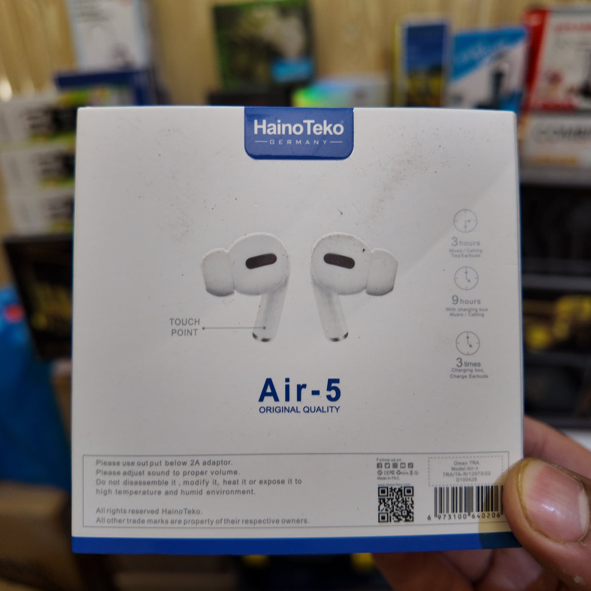 German Lot Imported HainoTeko Bluetooth Earbuds