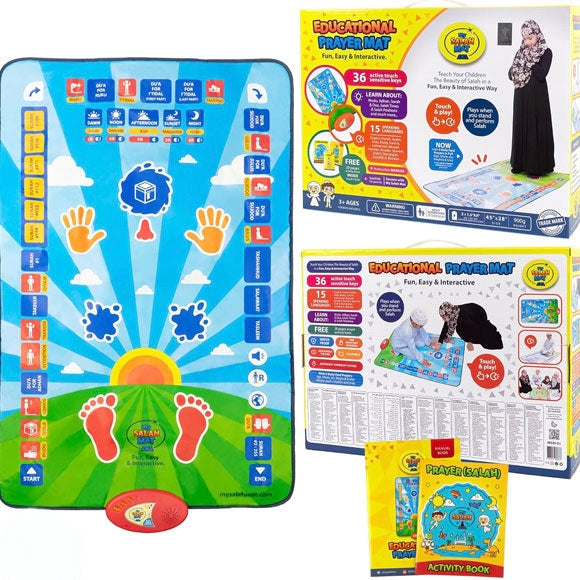 My Salah Mat Educational Smart Digital Prayer Mat – Janamaz