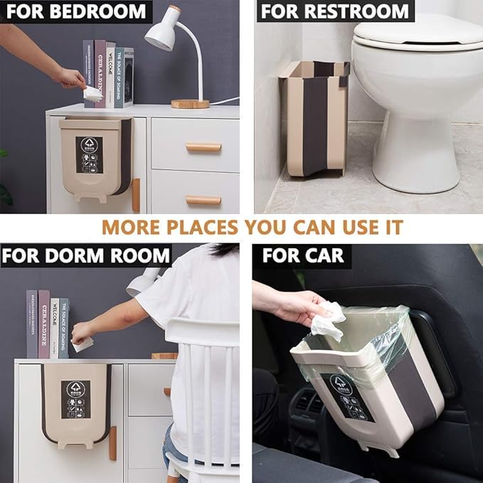 Foldable Hanging Trash Bin