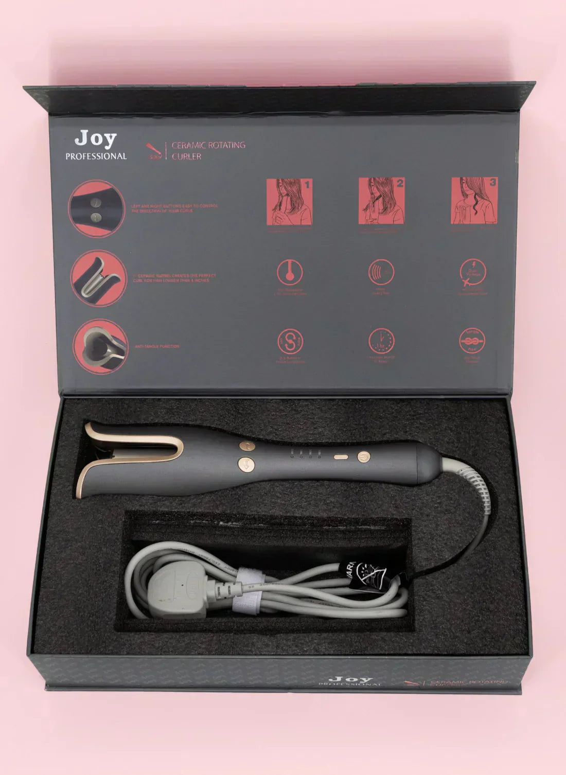Get Parcel™️ Hot Selling Product Joy Professional Hair Curler V Shape Hair Curler
