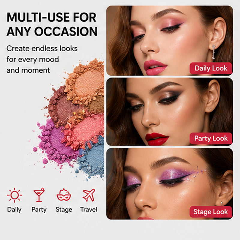 Cosmetics Gift Beauty Tool Kit Eye Shadow Palette Colorful Makeup Full Kit Professional Makeup Set