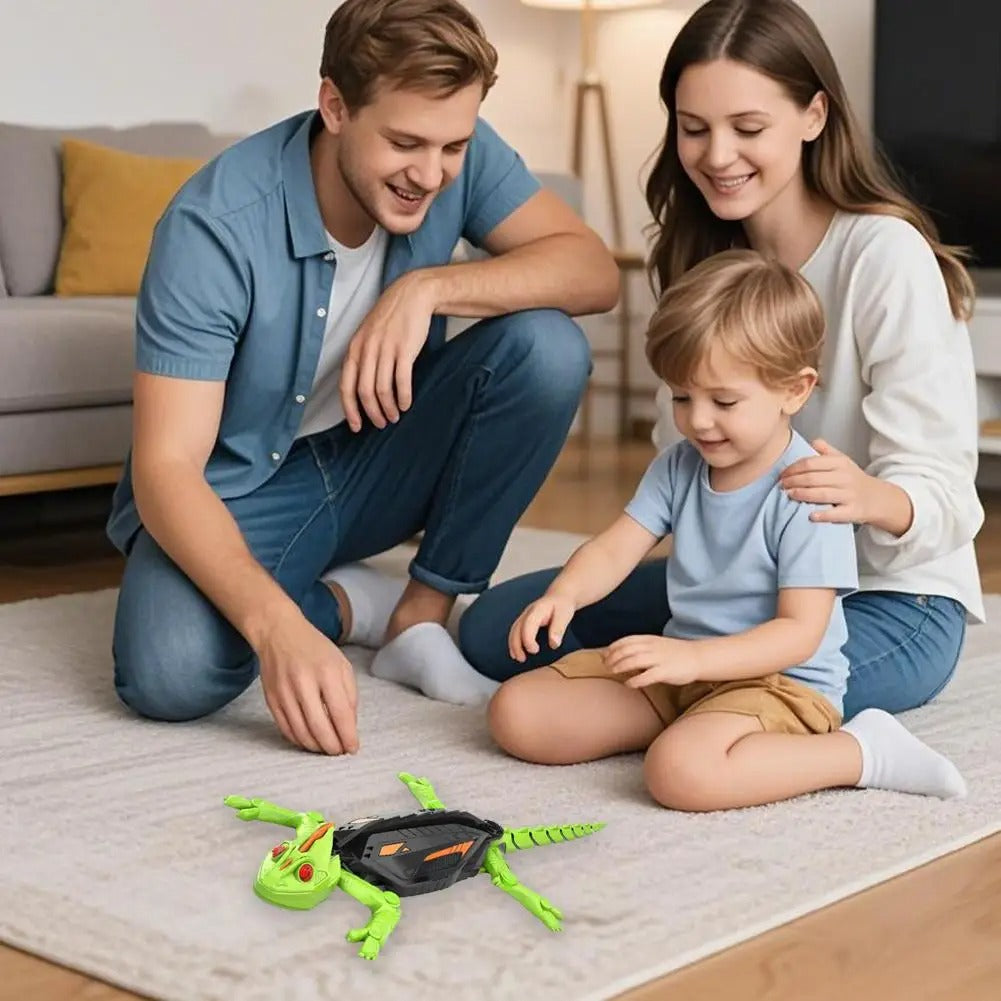 Electric Remote Control Wall Climbing Toy Lizard