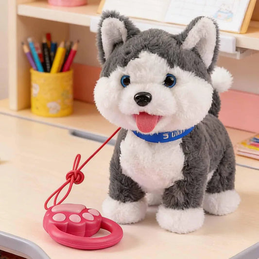 Electronic Interactive Plush Robot Puppy Dog Toy