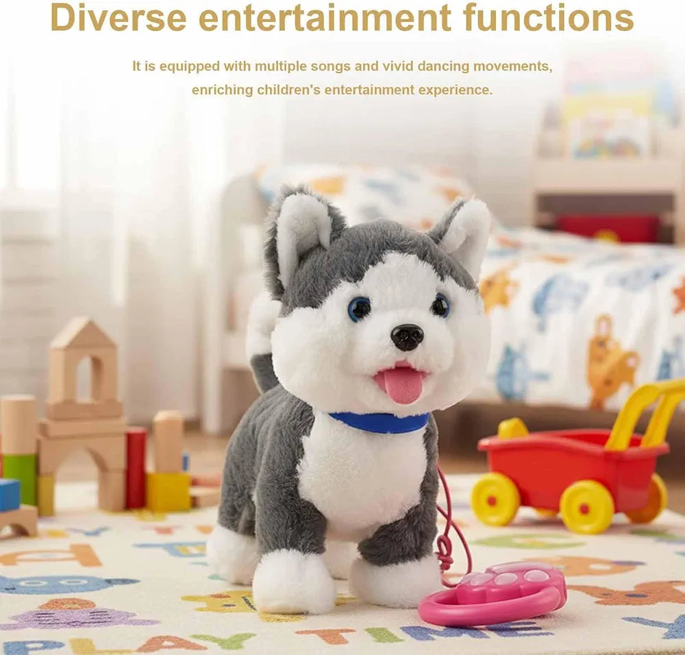 Electronic Interactive Plush Robot Puppy Dog Toy