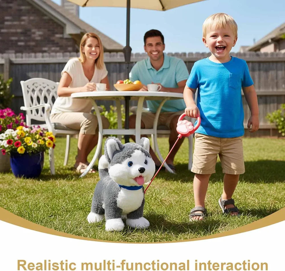 Electronic Interactive Plush Robot Puppy Dog Toy